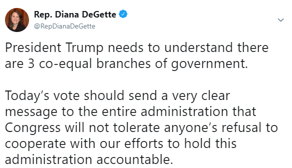 Interference in elections tweet