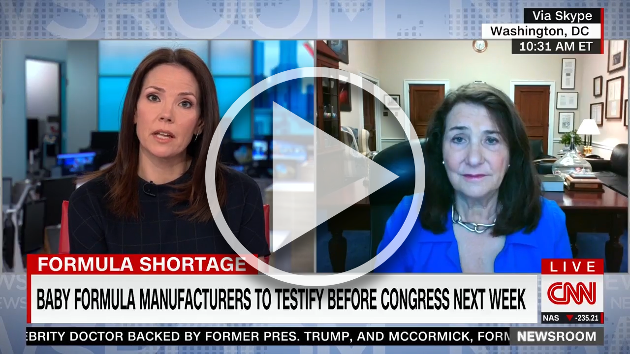 Rep. DeGette is interviewed by CNN's Erica Hall