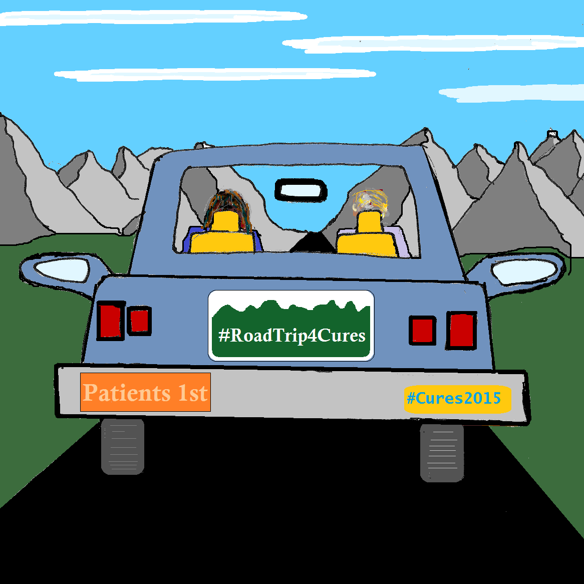 #RoadTrip4Cures