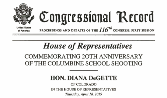 remarks I entered into the Congressional Record to commentate this upcoming anniversary