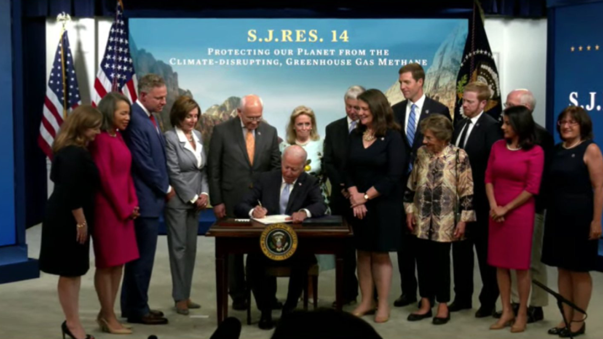 POTUS Signs Methane CRA